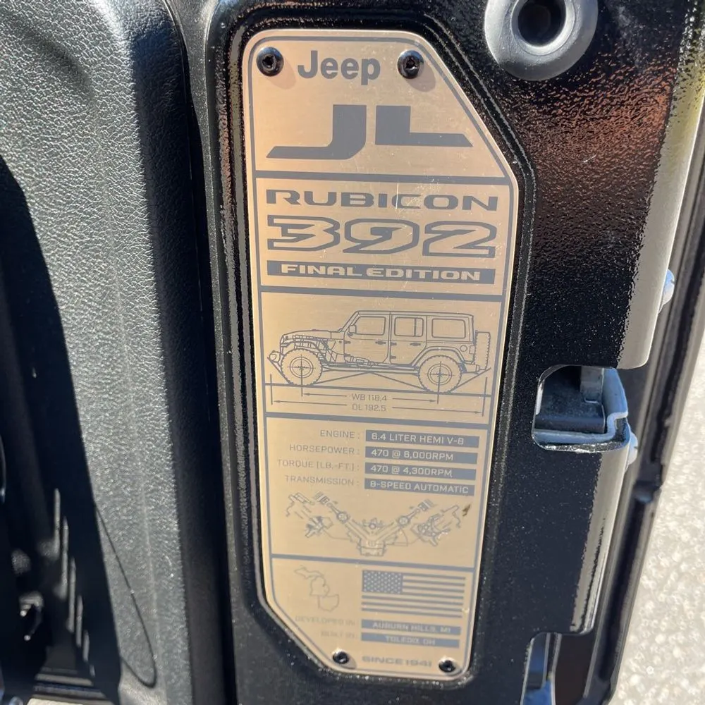 2024 Jeep Wrangler Rubicon 392 Final Edition