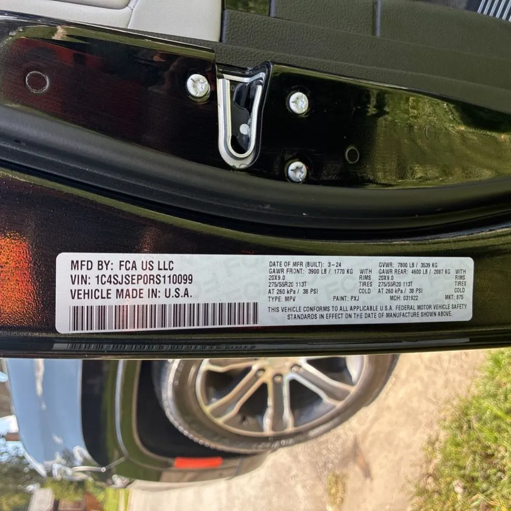 2024 Jeep Grand Wagoneer L Base