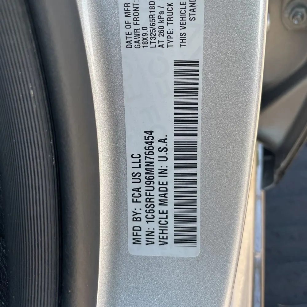 2021 Ram 1500 TRX