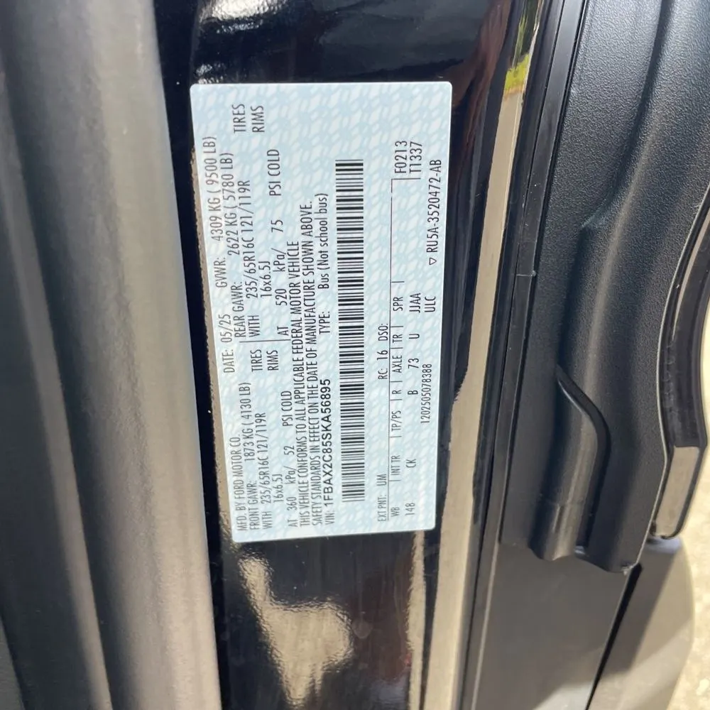 2025 Ford Transit 350 XLT