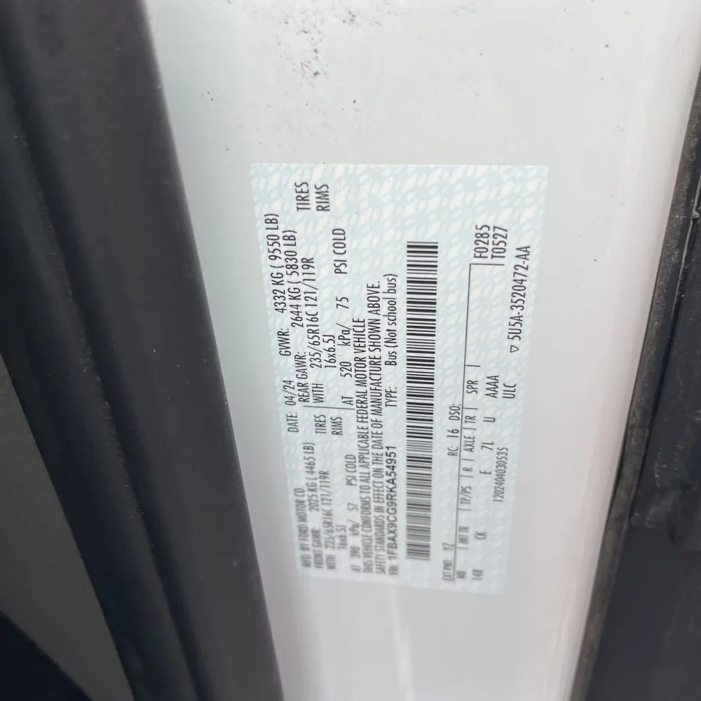 2024 Ford Transit 350 XLT