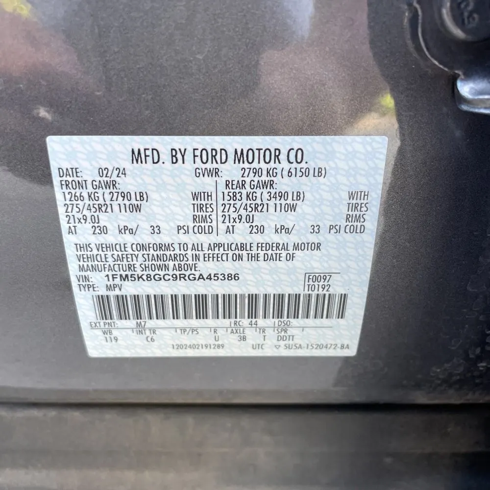 2024 Ford Explorer ST