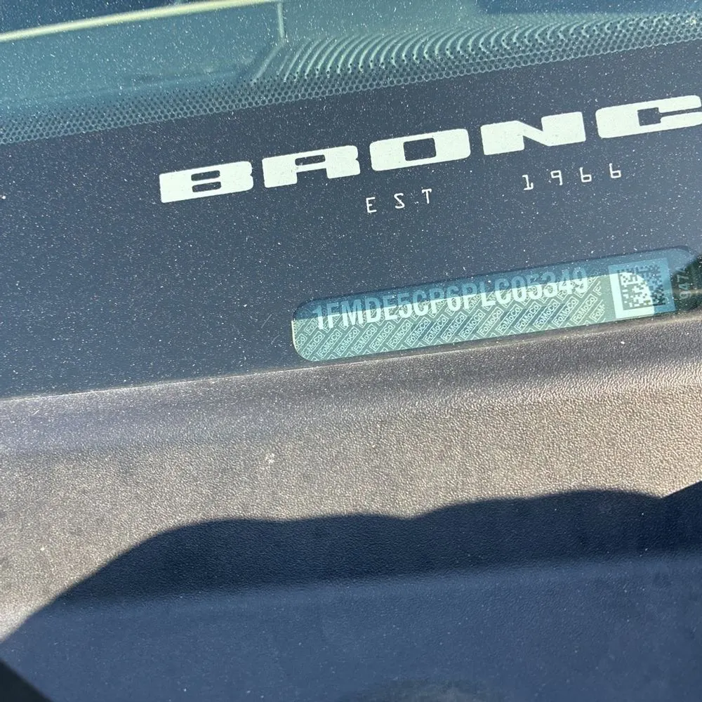 2023 Ford Bronco Wildtrak Advanced
