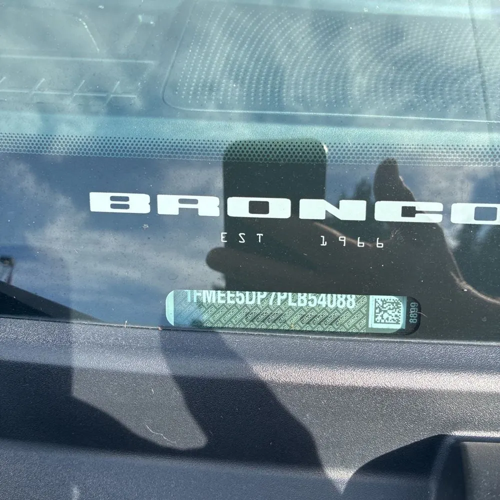 2023 Ford Bronco Wildtrak Advanced