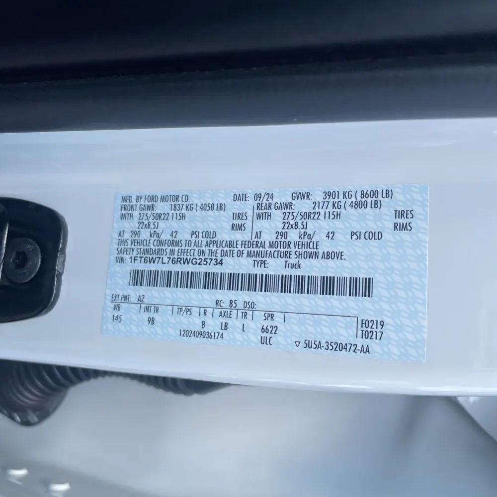 2024 Ford F-150 Lightning Platinum