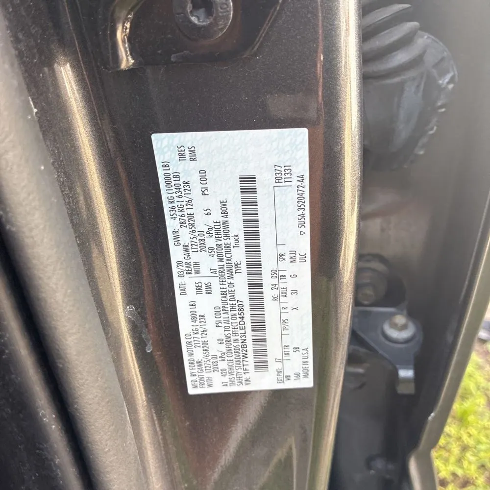 2020 Ford F-250 Super Duty Lariat