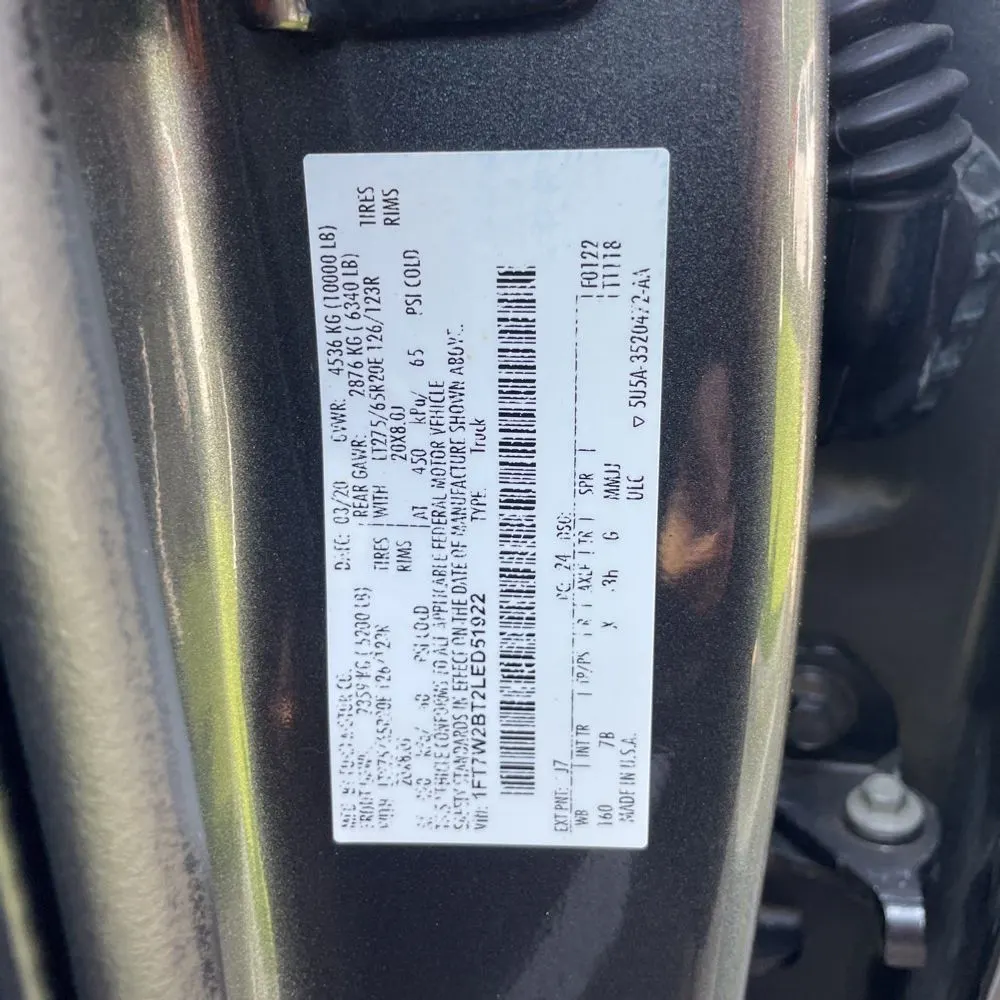 2020 Ford F-250 Super Duty Platinum