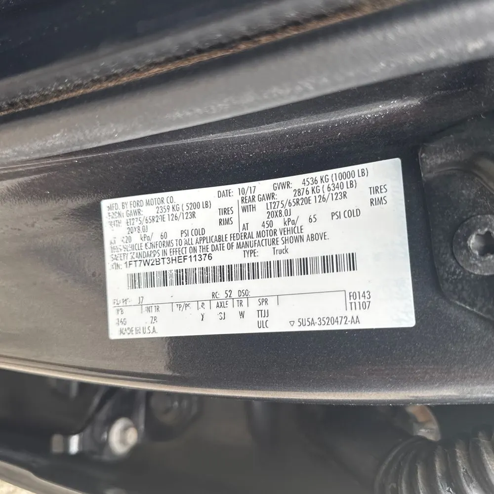 2017 Ford F-250 Super Duty Platinum