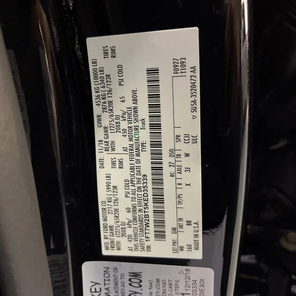2019 Ford F-250 Super Duty Platinum