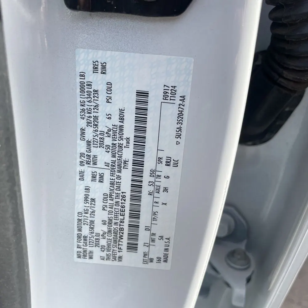 2020 Ford F-250 Super Duty Lariat