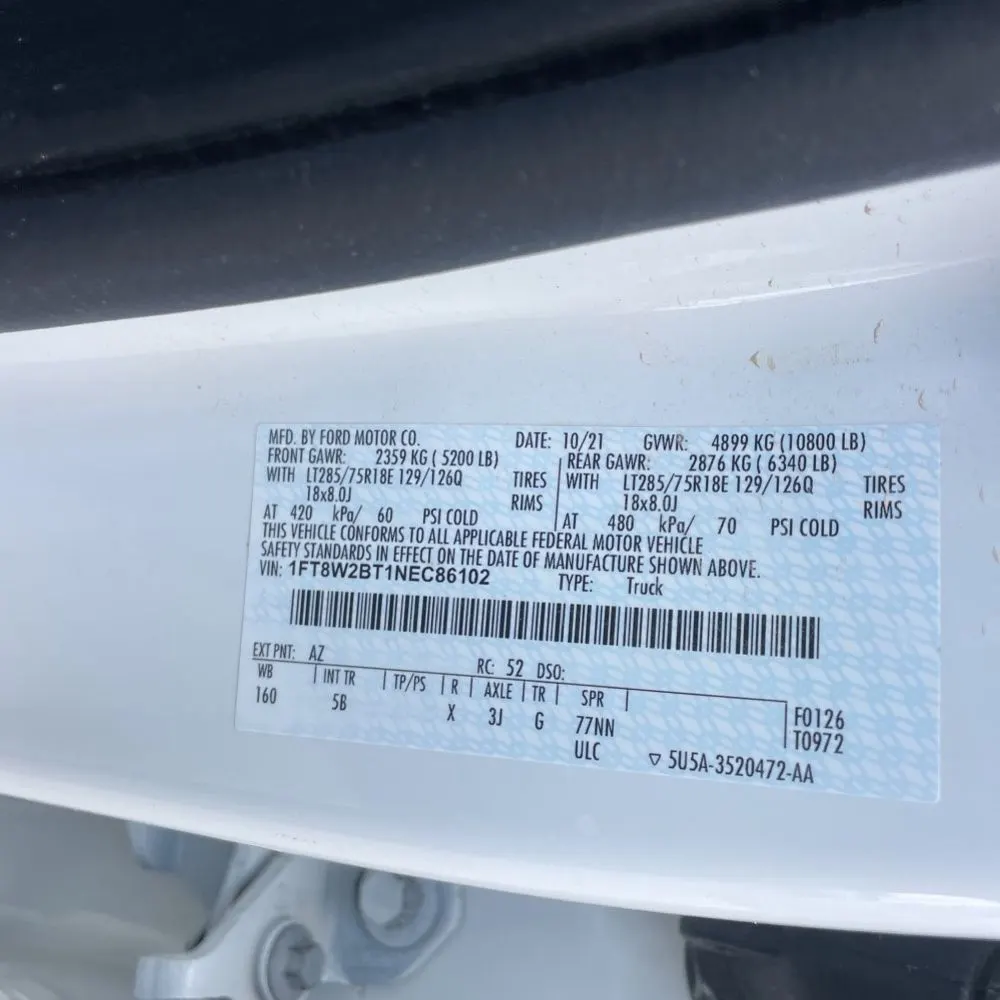 2022 Ford F-250 Super Duty Lariat