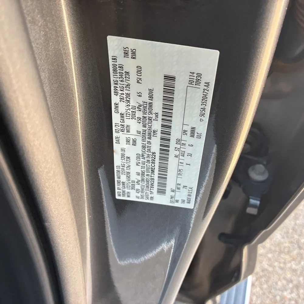 2021 Ford F-250 Super Duty Platinum