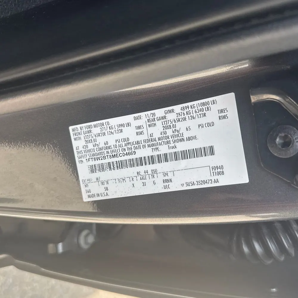 2021 Ford F-250 Super Duty Lariat
