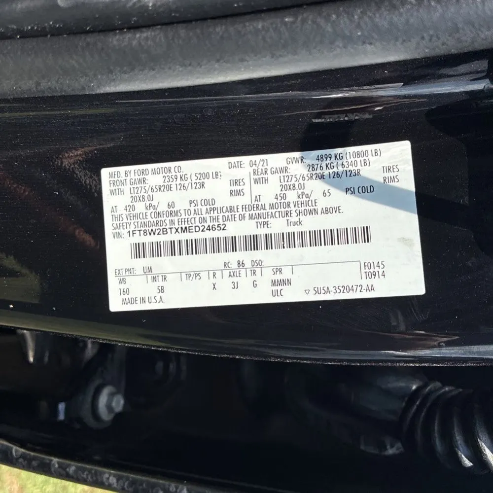 2021 Ford F-250 Super Duty Lariat