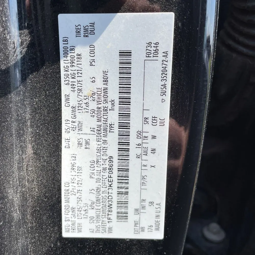 2019 Ford F350SD Lariat