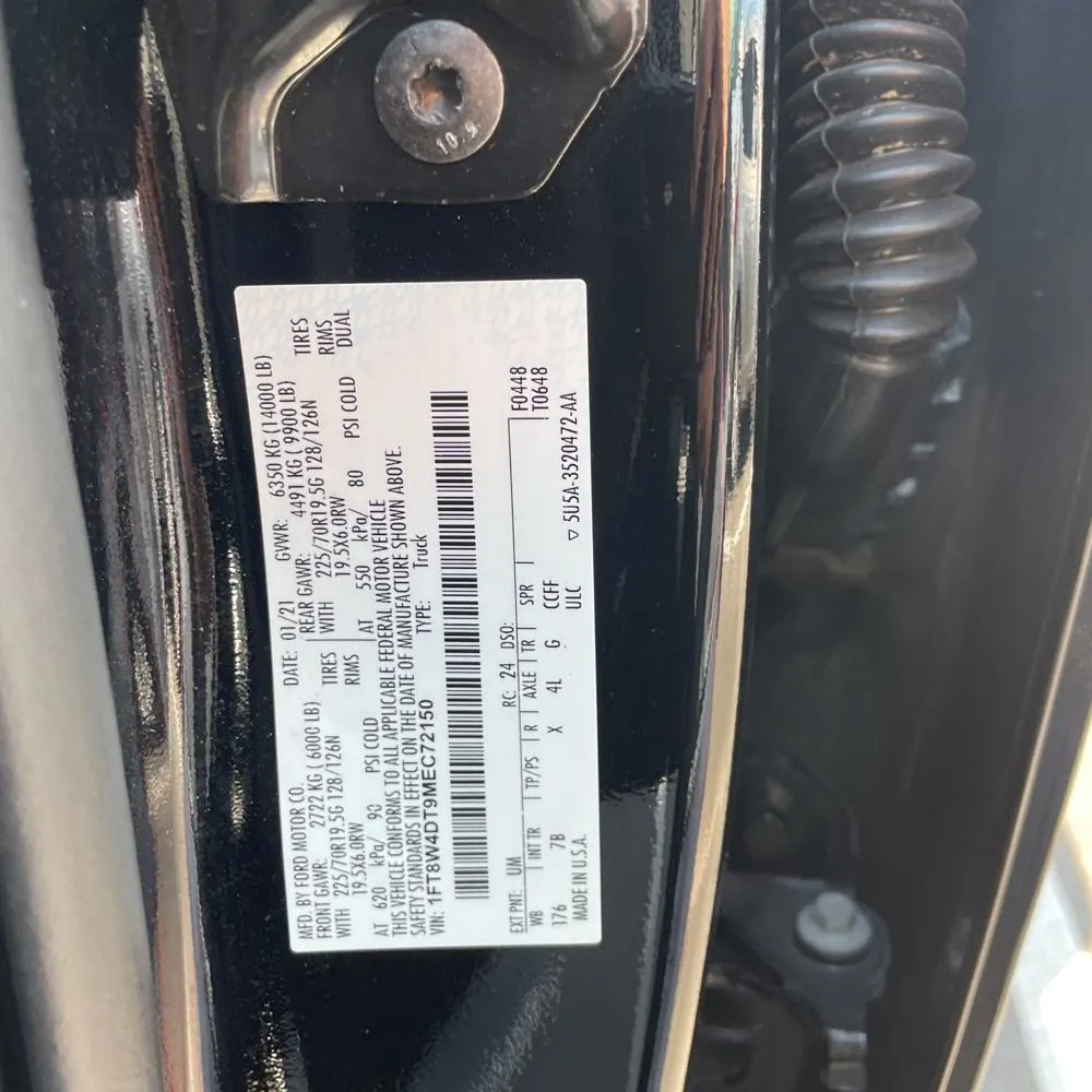 2021 Ford F-450 Super Duty Platinum