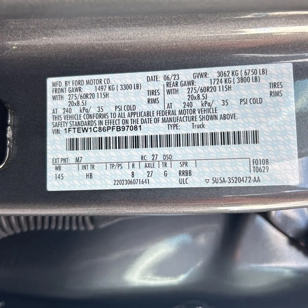 2023 Ford F-150 Lariat