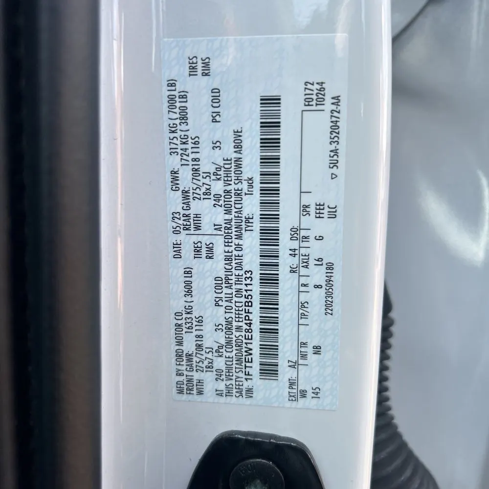 2023 Ford F-150 Tremor