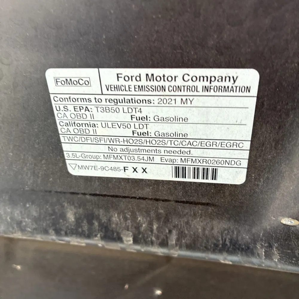 2021 Ford F-150 Tremor