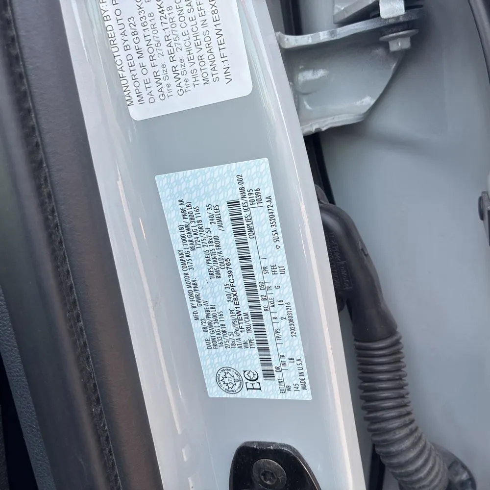 2023 Ford F150 Tremor