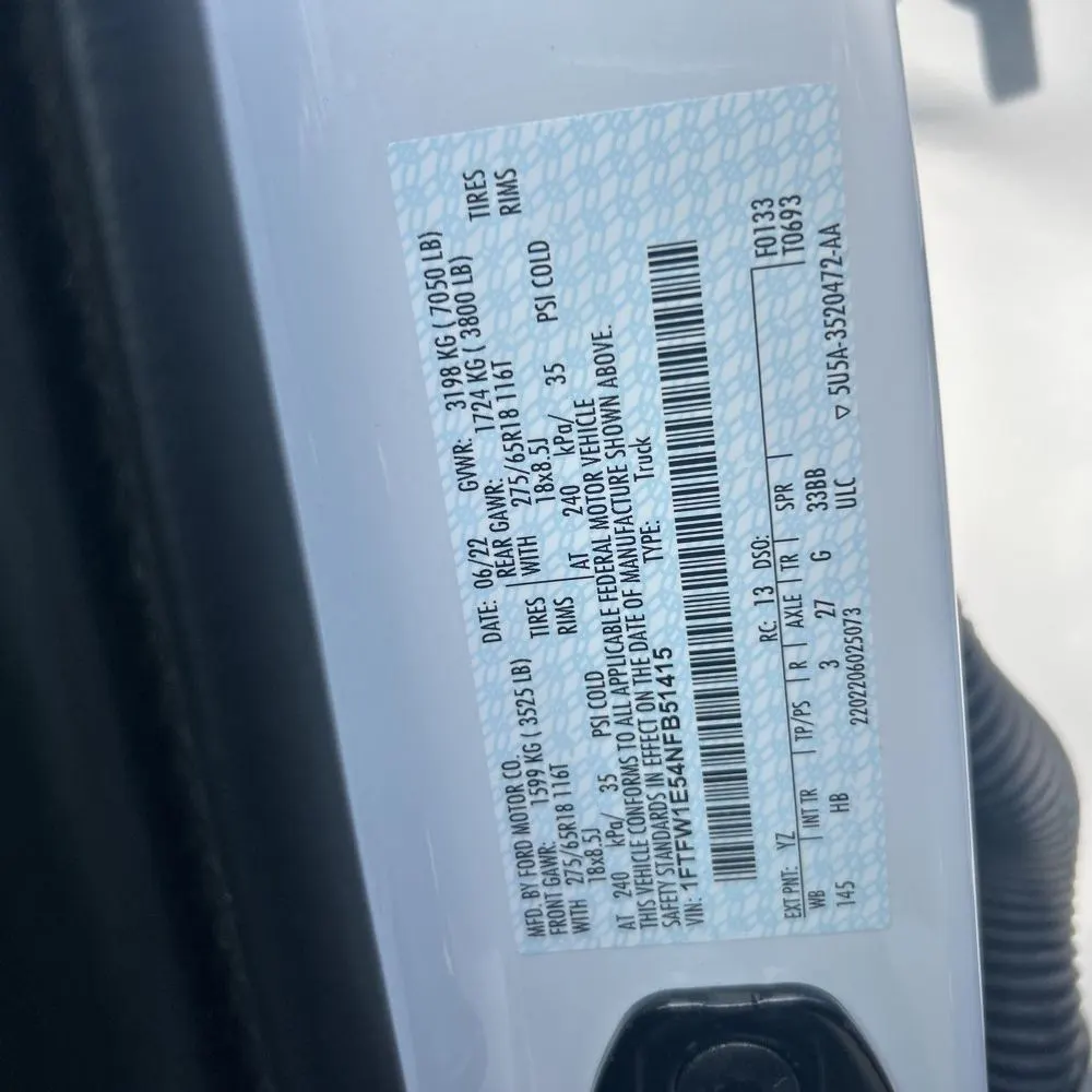 2022 Ford F-150 Lariat