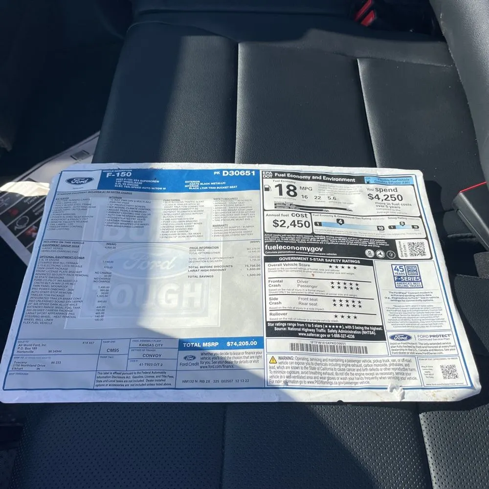 2023 Ford F-150 Lariat