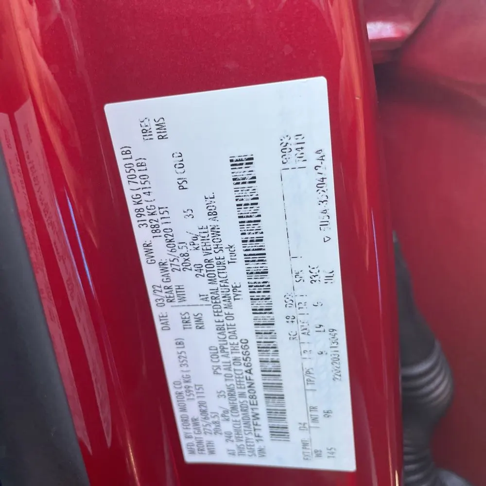 2022 Ford F-150 Platinum