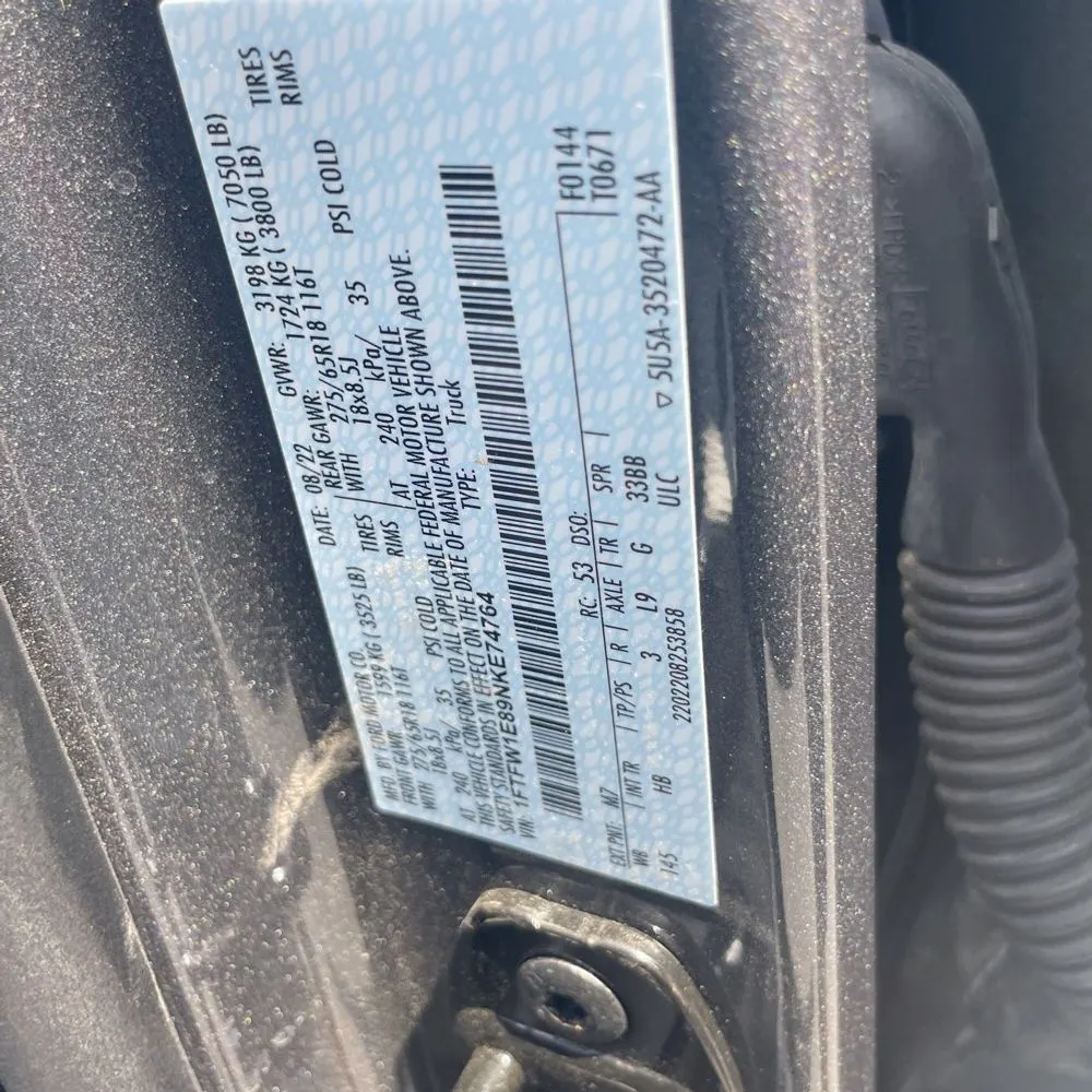 2022 Ford F-150 Lariat