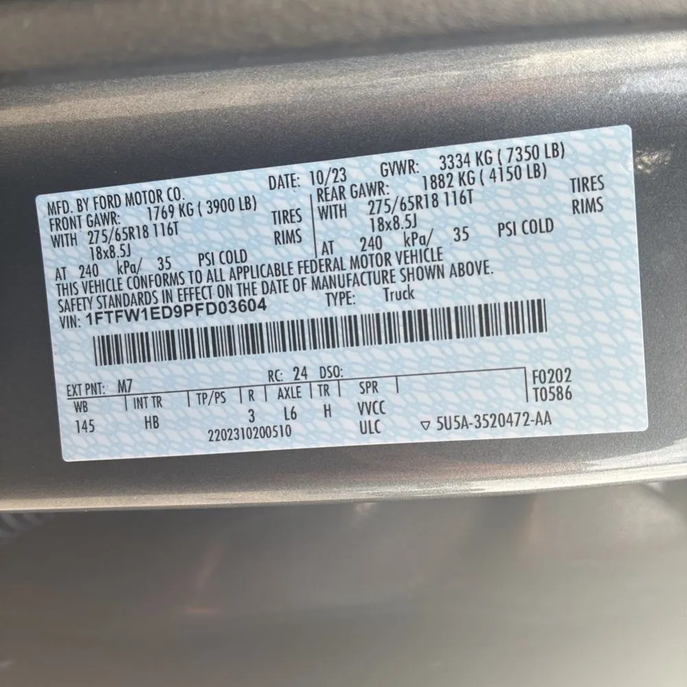 2023 Ford F-150 Lariat