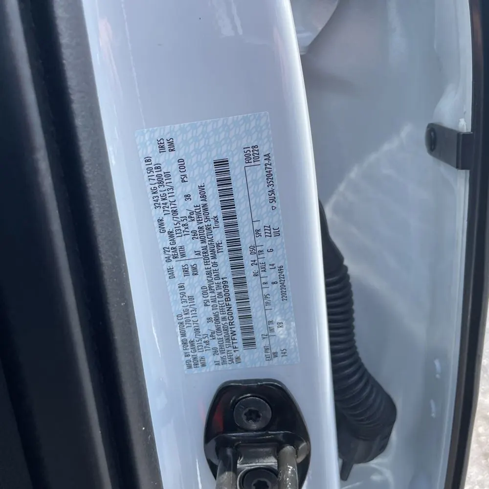 2022 Ford F-150 Raptor