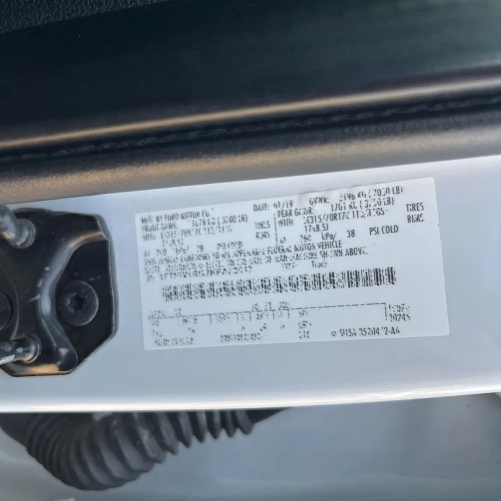 2019 Ford F-150 Raptor