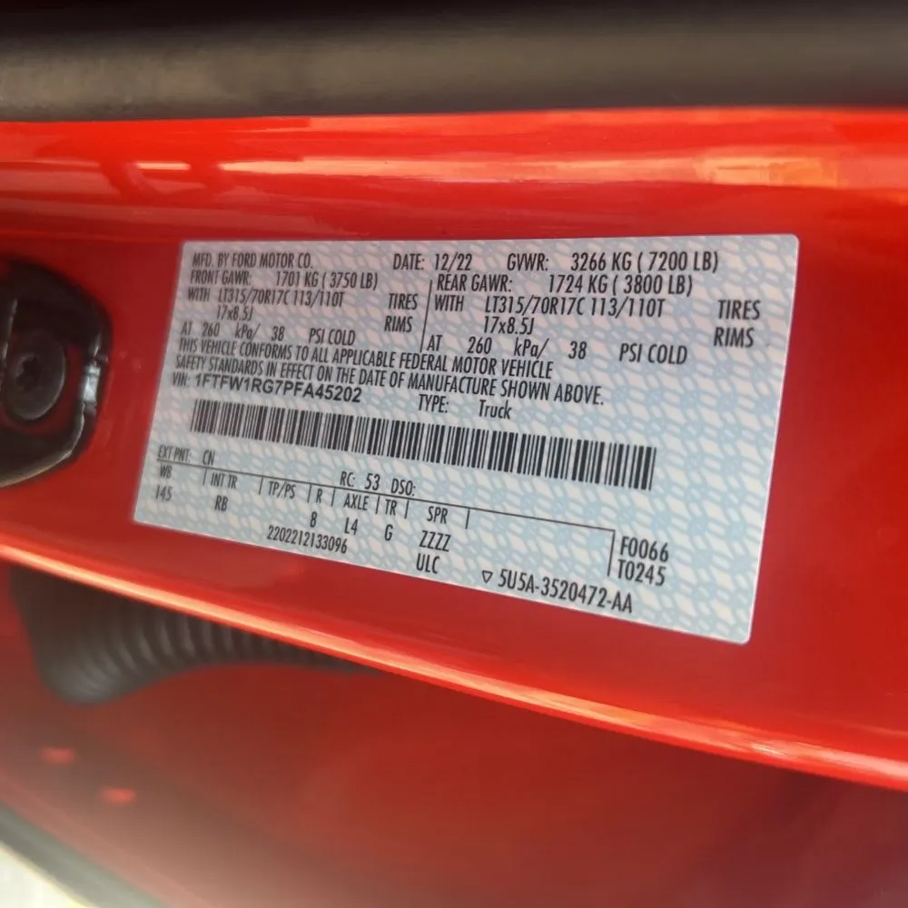 2023 Ford F-150 Raptor