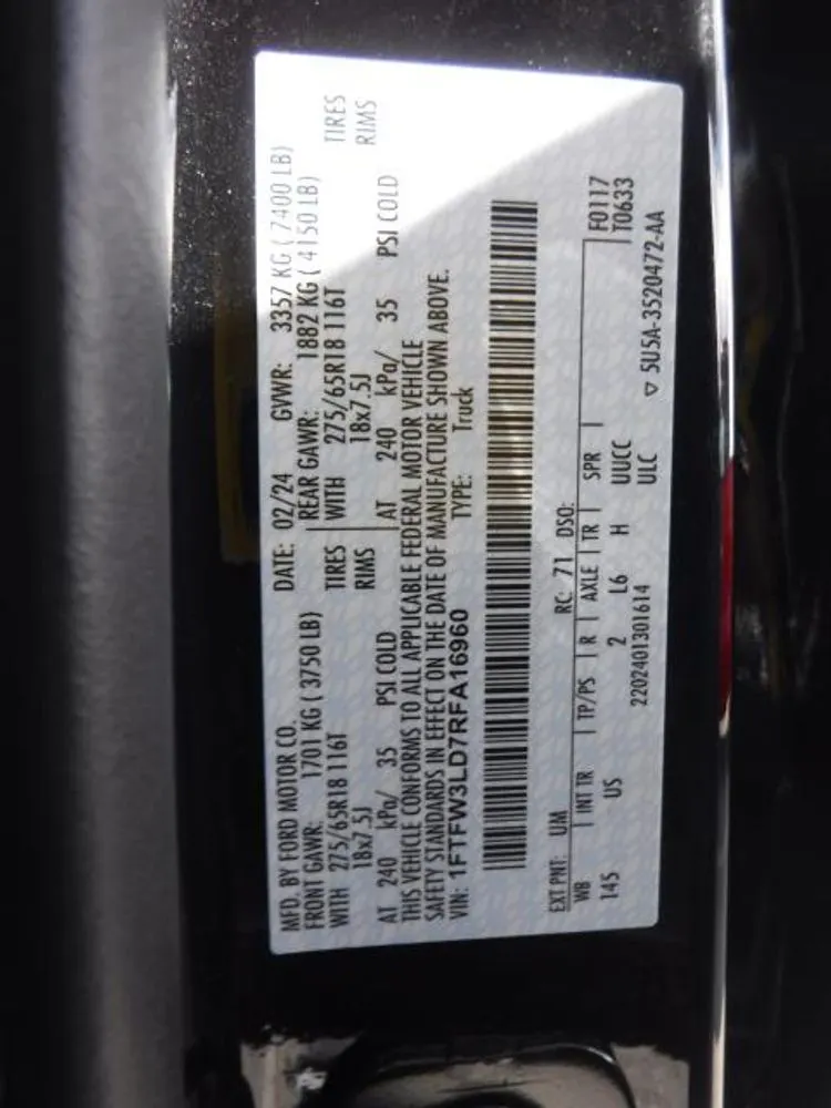 2024 Ford F-150 XL Hybrid