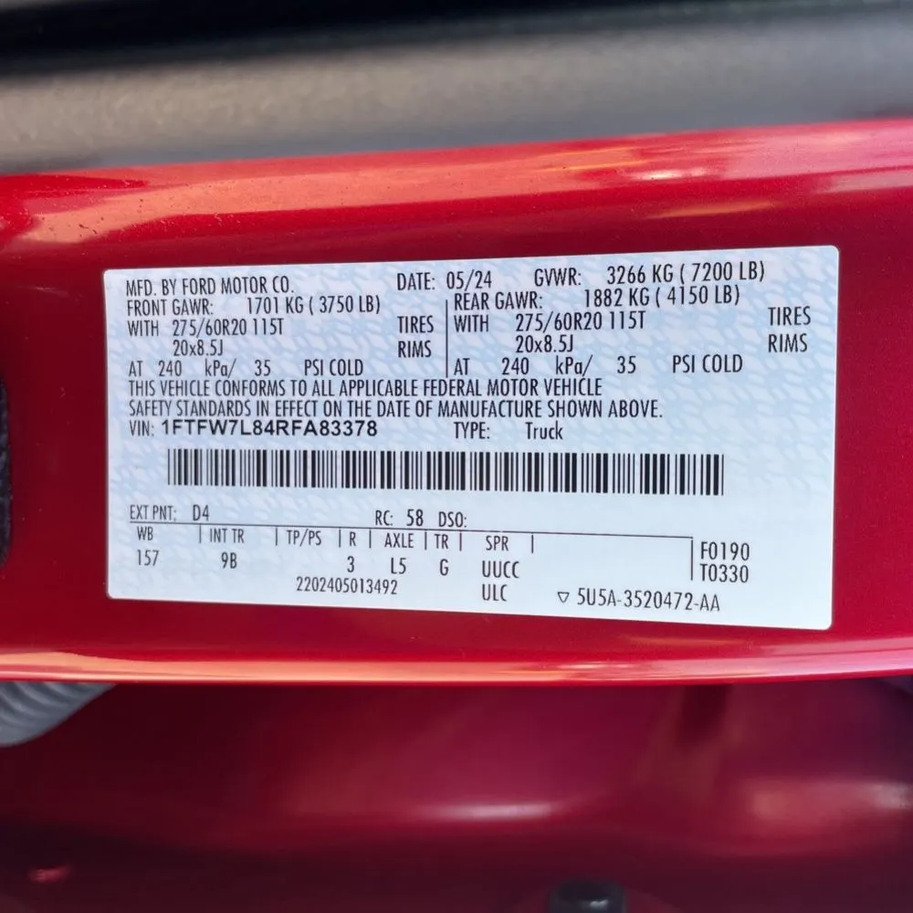 2024 Ford F-150 Platinum