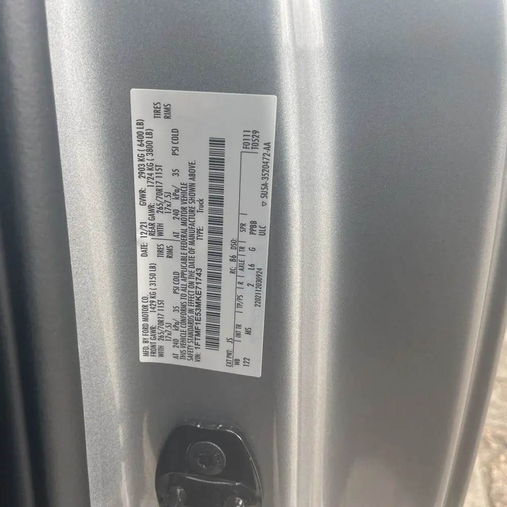 2021 Ford F-150 XLT