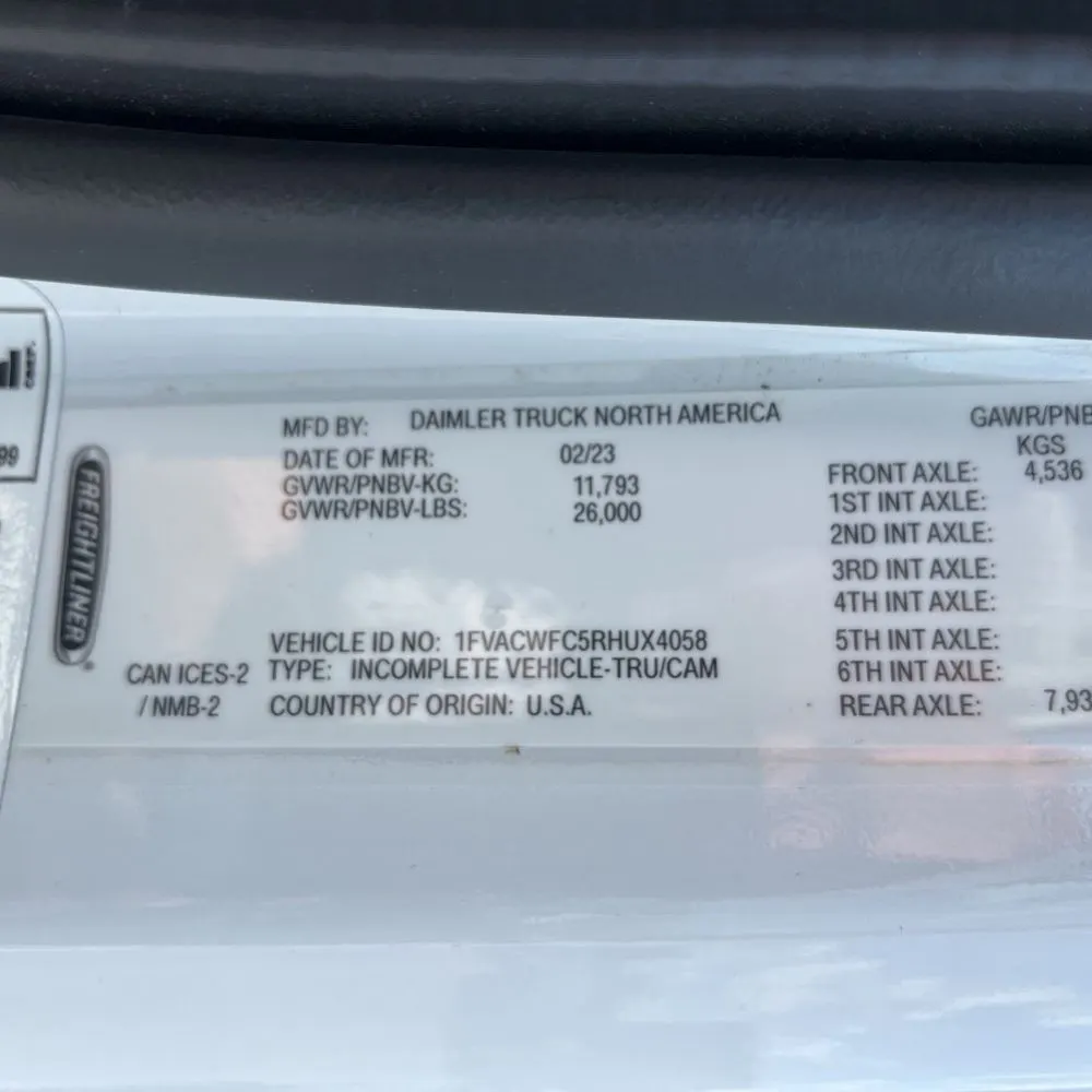 2024 Freightliner M2 106