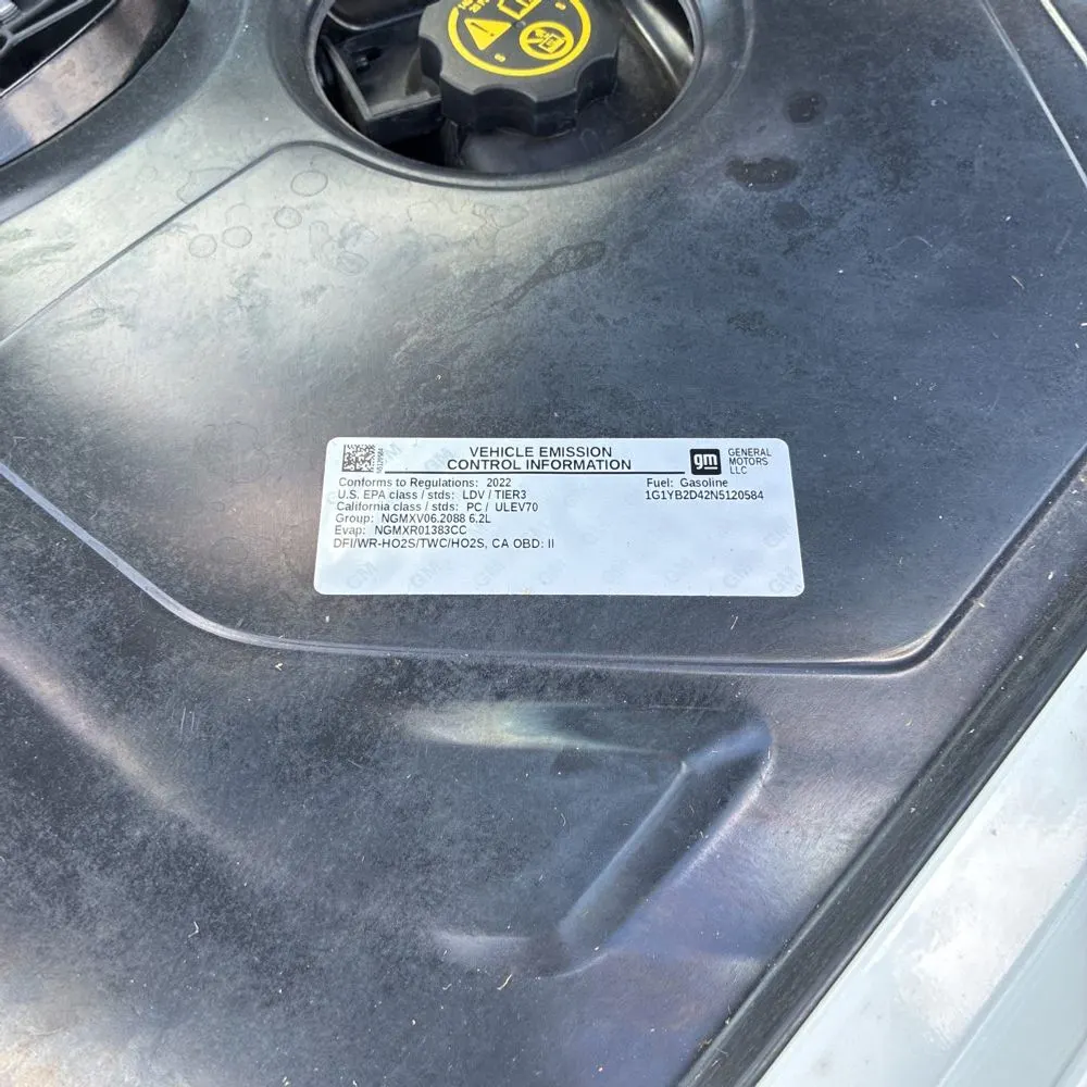 2022 Chevrolet Corvette Stingray