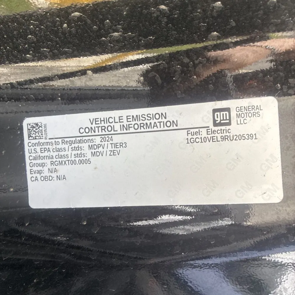 2024 Chevrolet Silverado EV Work Truck