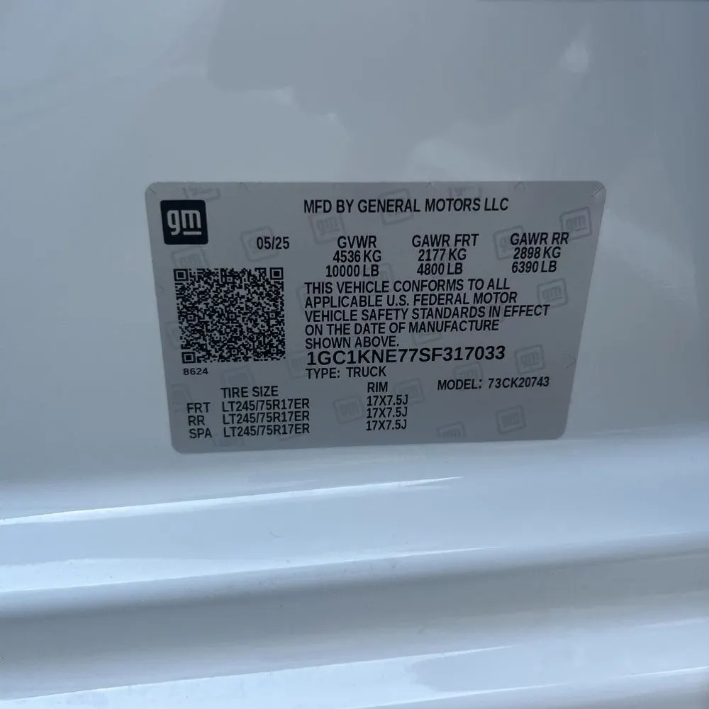 2025 Chevrolet Silverado 2500HD LT