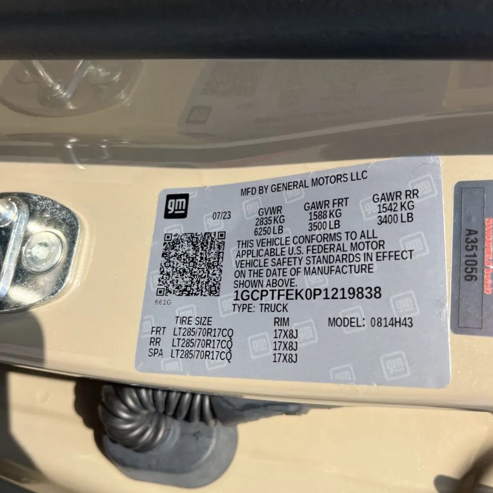 2023 Chevrolet Colorado ZR2
