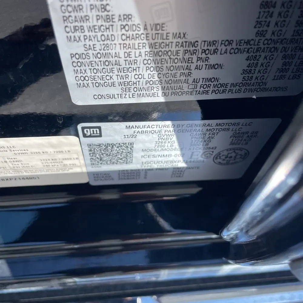 2023 Chevrolet Silverado 1500 High Country