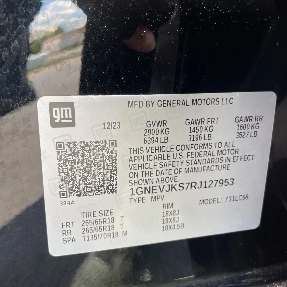 2024 Chevrolet Traverse Z71