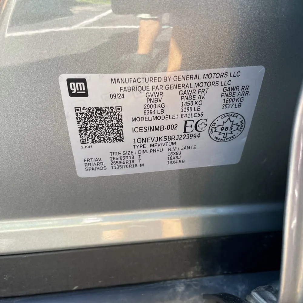 2024 Chevrolet Traverse Z71