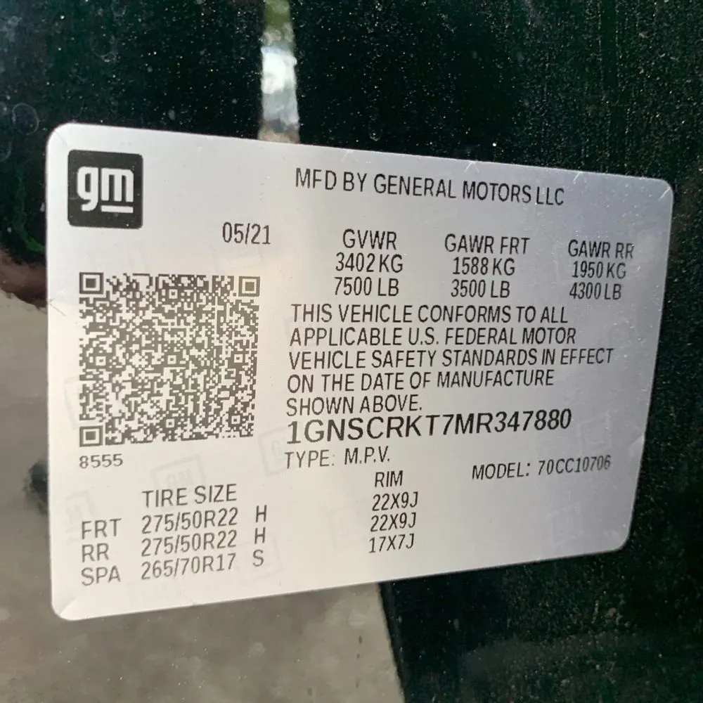2021 Chevrolet Tahoe RST
