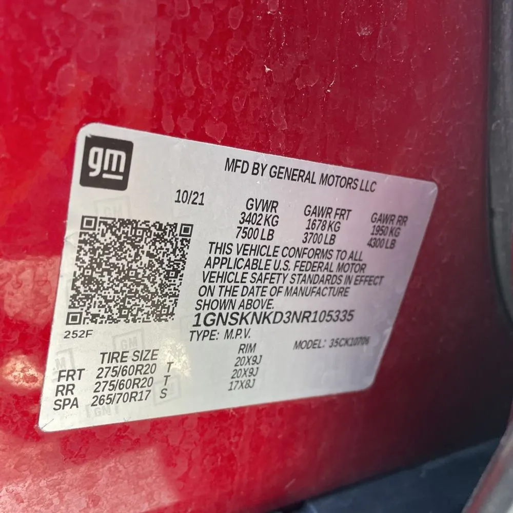 2022 Chevrolet Tahoe LT