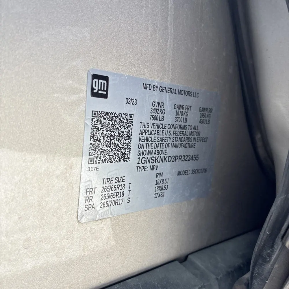 2023 Chevrolet Tahoe LT