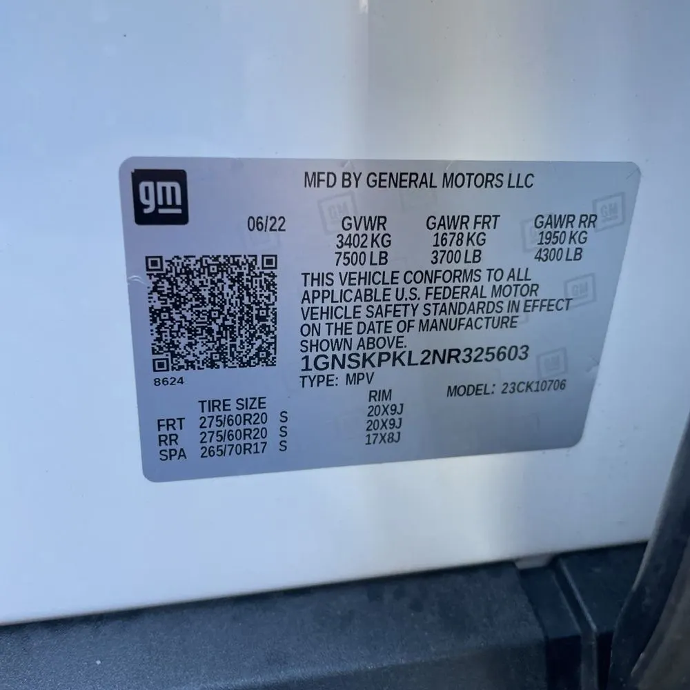 2022 Chevrolet Tahoe Z71