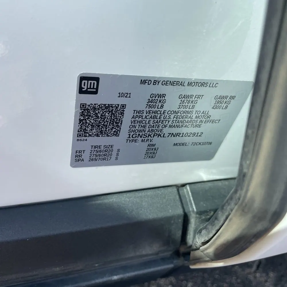 2022 Chevrolet Tahoe Z71