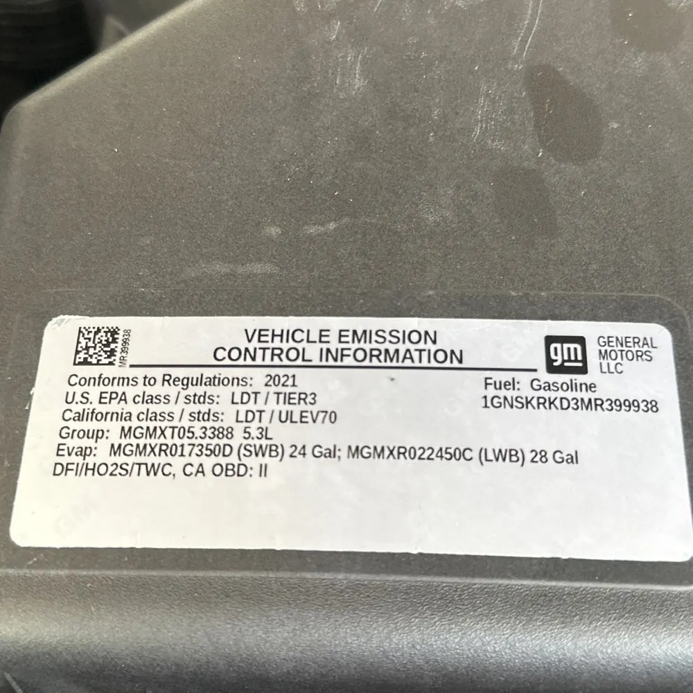 2021 Chevrolet Tahoe RST