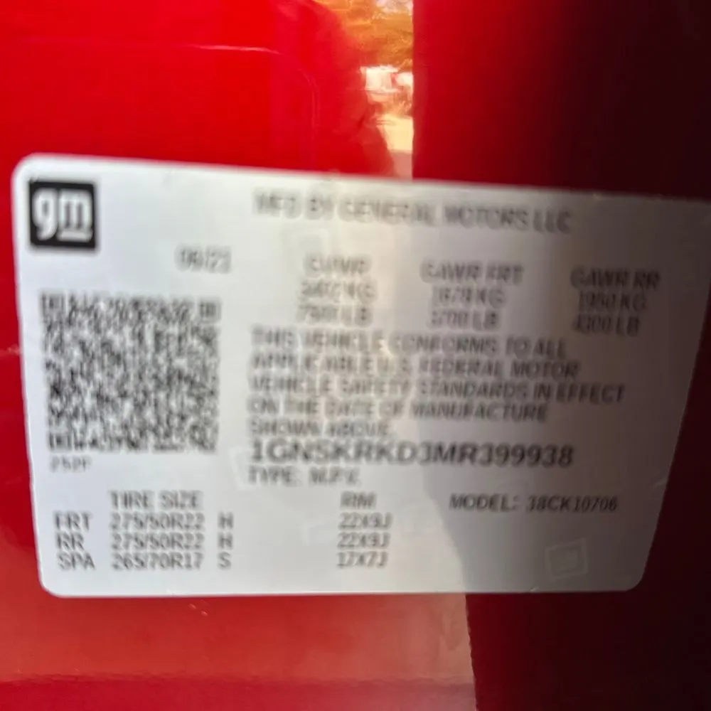 2021 Chevrolet Tahoe RST